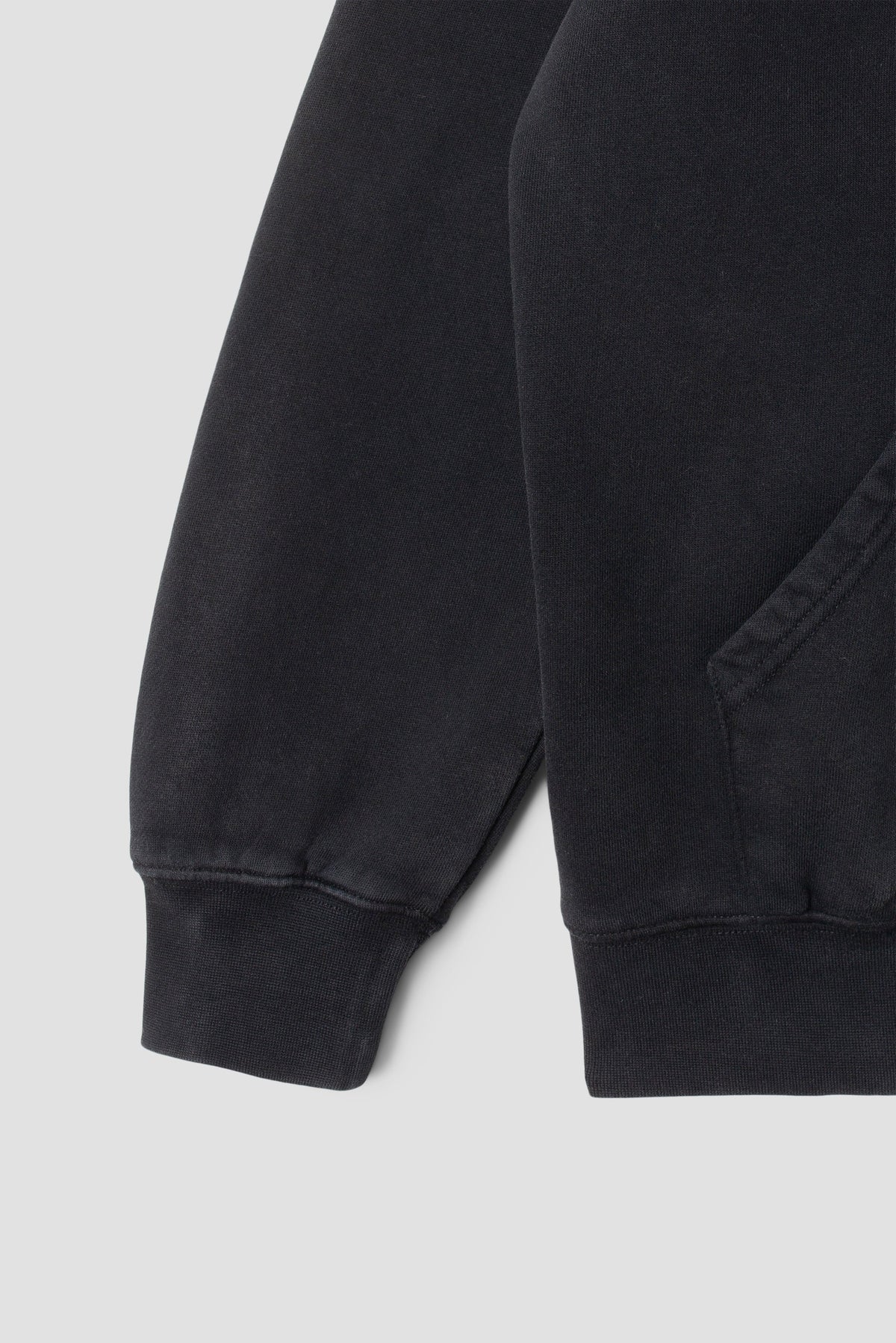 Stan Ray Patch Zip Hood - Washed Black