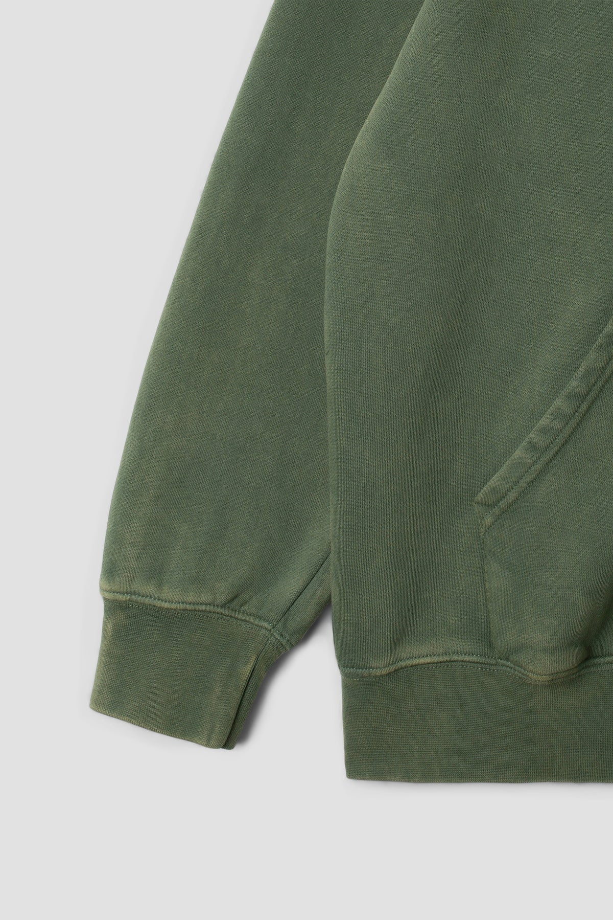 Stan Ray Patch Zip Hood - Washed Green