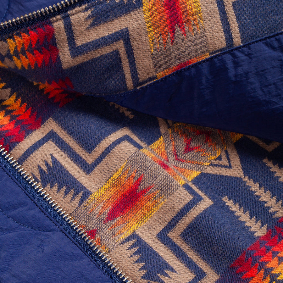Pendleton Reversible Quilted Vest - Harding Navy