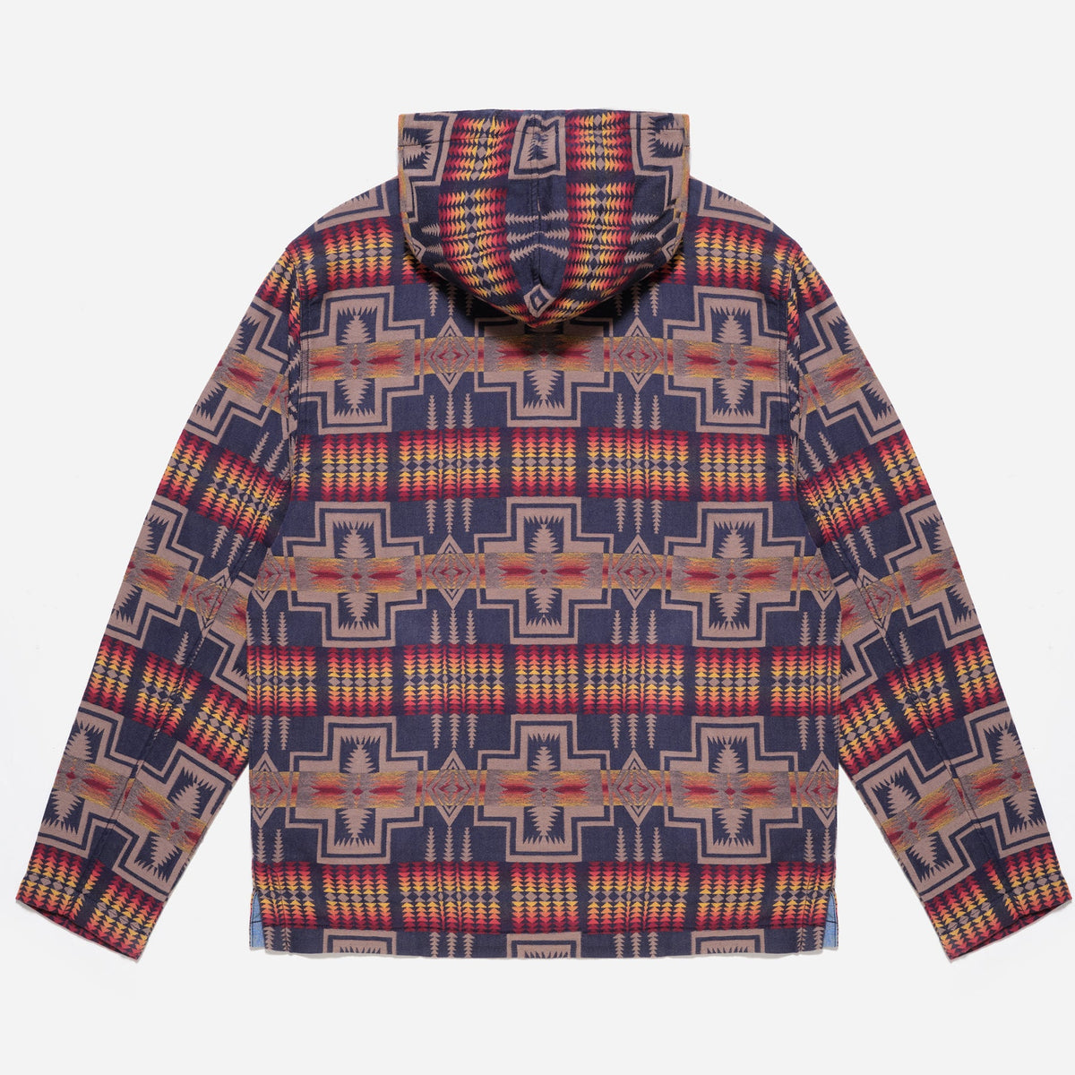 Pendleton Surf Hoodie - Harding Navy / Red