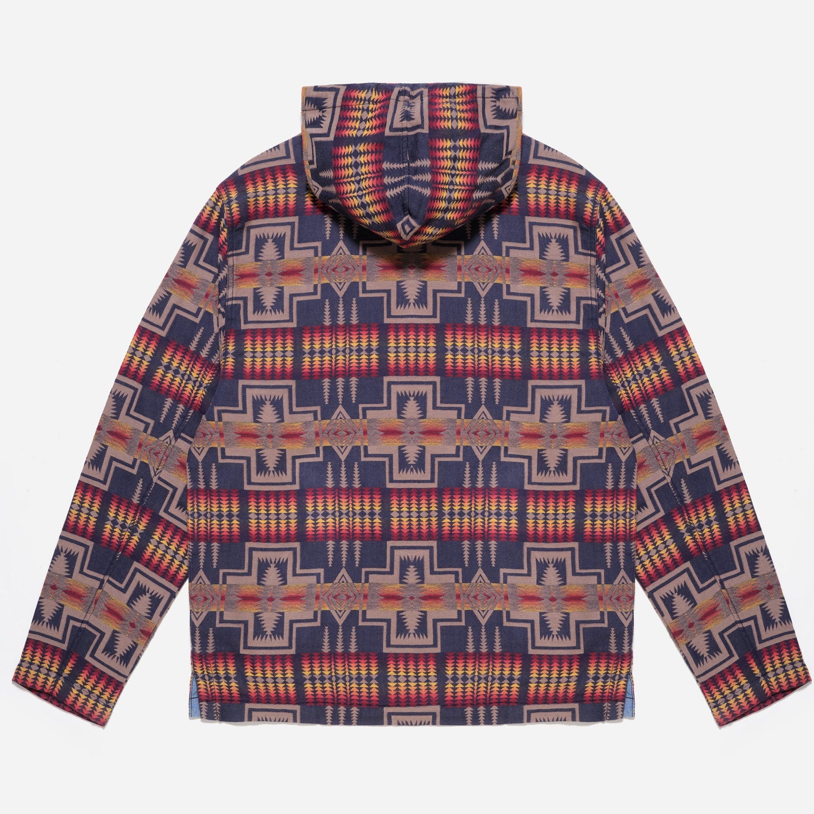 Pendleton Surf Hoodie - Harding Navy / Red