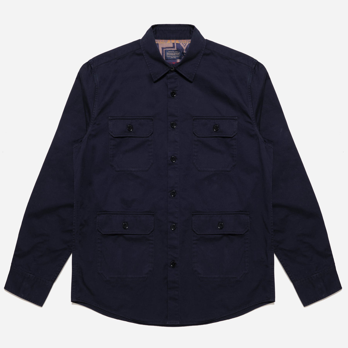 Pendleton Patchwork Explorer Shirt - Navy