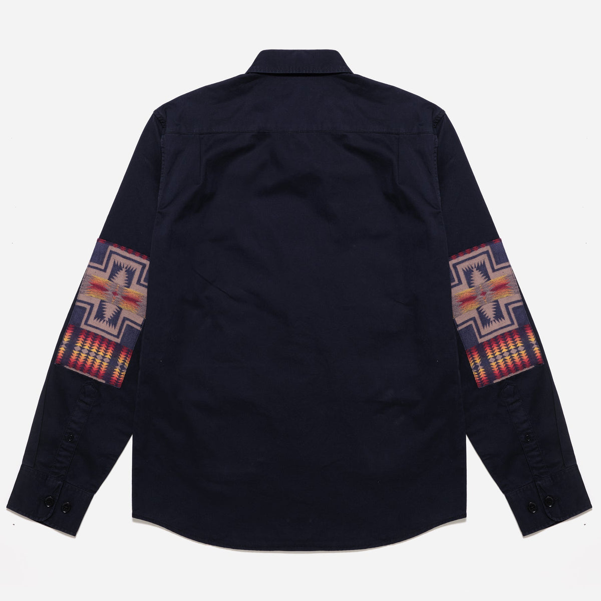Pendleton Patchwork Explorer Shirt - Navy