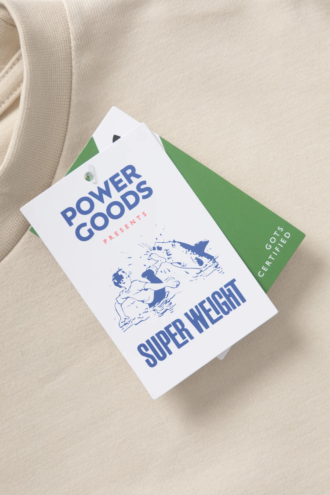 Power Goods Super Weight T-Shirt - Putty
