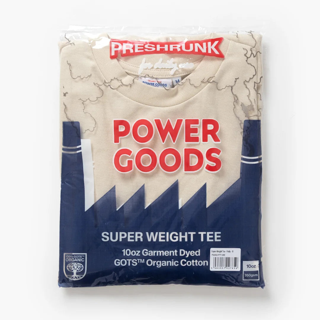 Power Goods Super Weight T-Shirt - Putty
