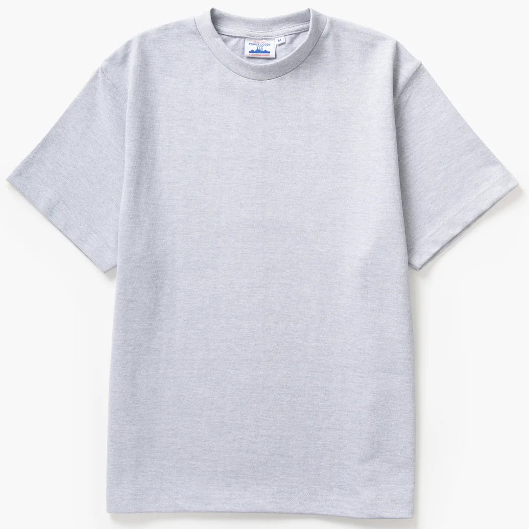 Power Goods Super Weight T-Shirt - Heather Grey
