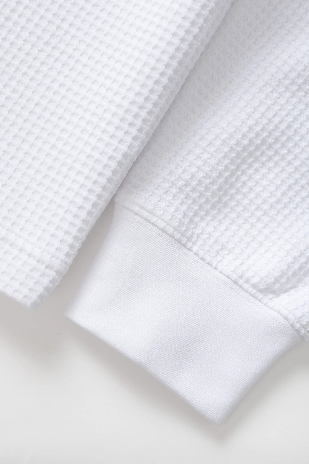 Power Goods Thermal Waffle LS T-Shirt - White