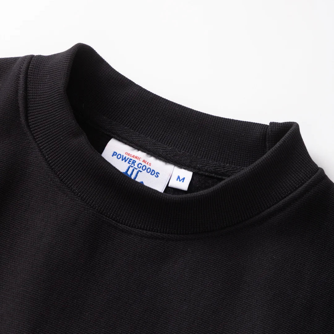 Power Goods Super Weight Crew - Black