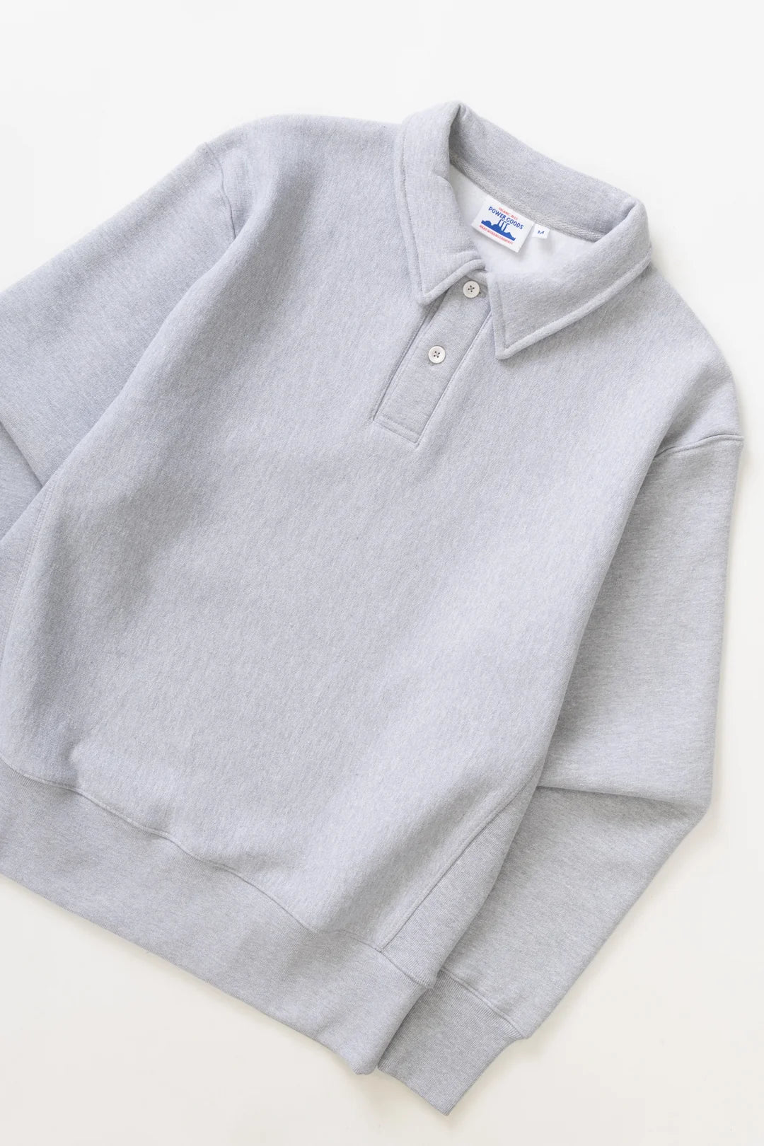 Power Goods Super Weight Rugby - Heather Grey