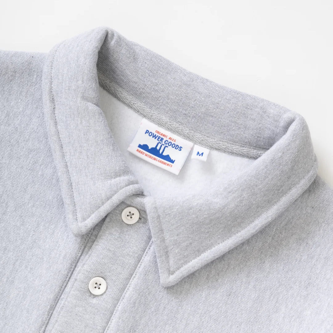 Power Goods Super Weight Rugby - Heather Grey