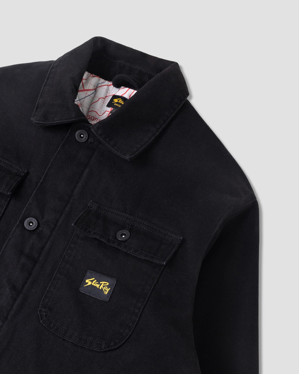 Stan Ray Pork Chop Jacket - Washed Black