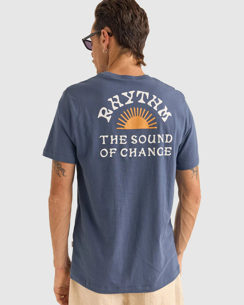 Rhythm Awake T-Shirt - Navy