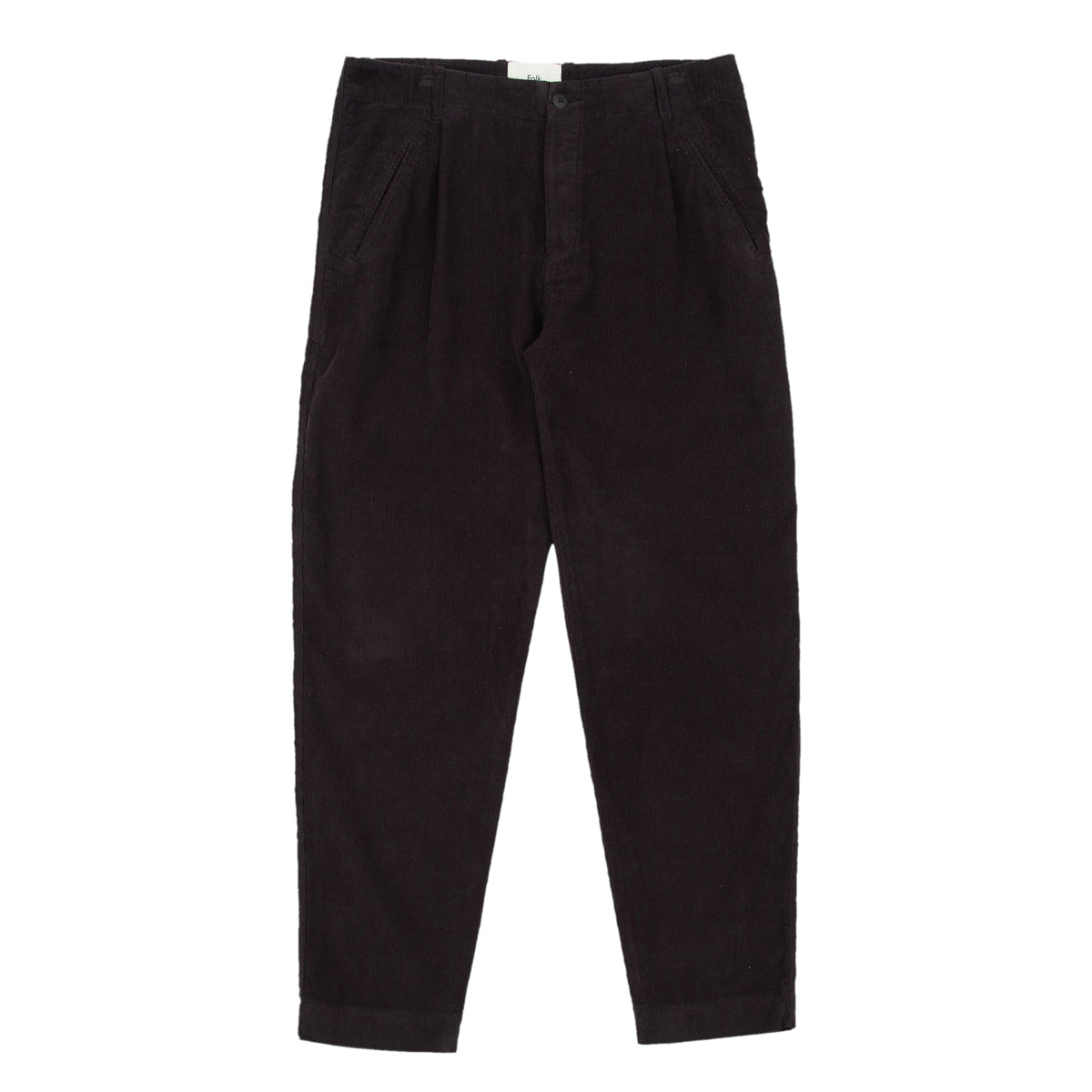 Folk Assembly Pant - Black Cord
