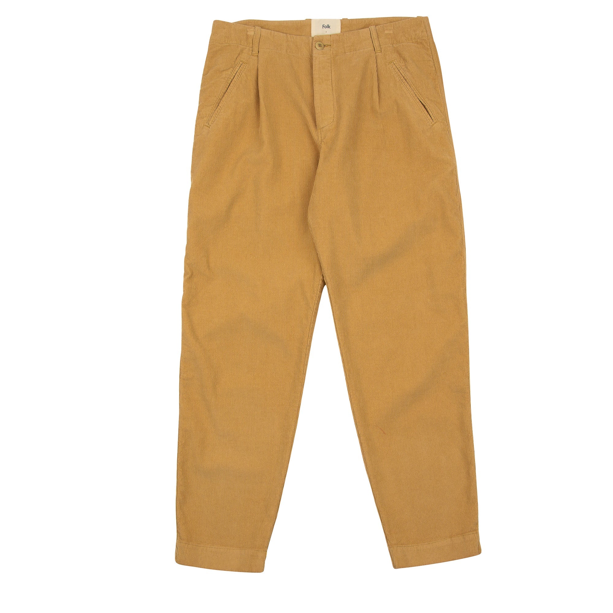Folk Assembly Pant - Tan Cord