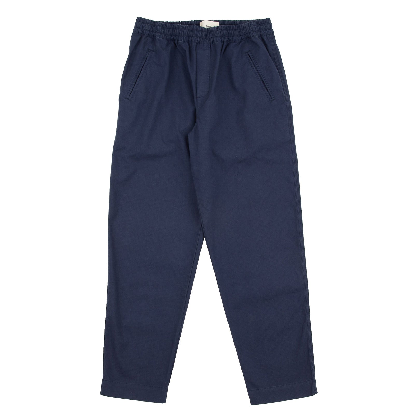 Folk Drawcord Assembly Pant - Soft Navy Ripstop
