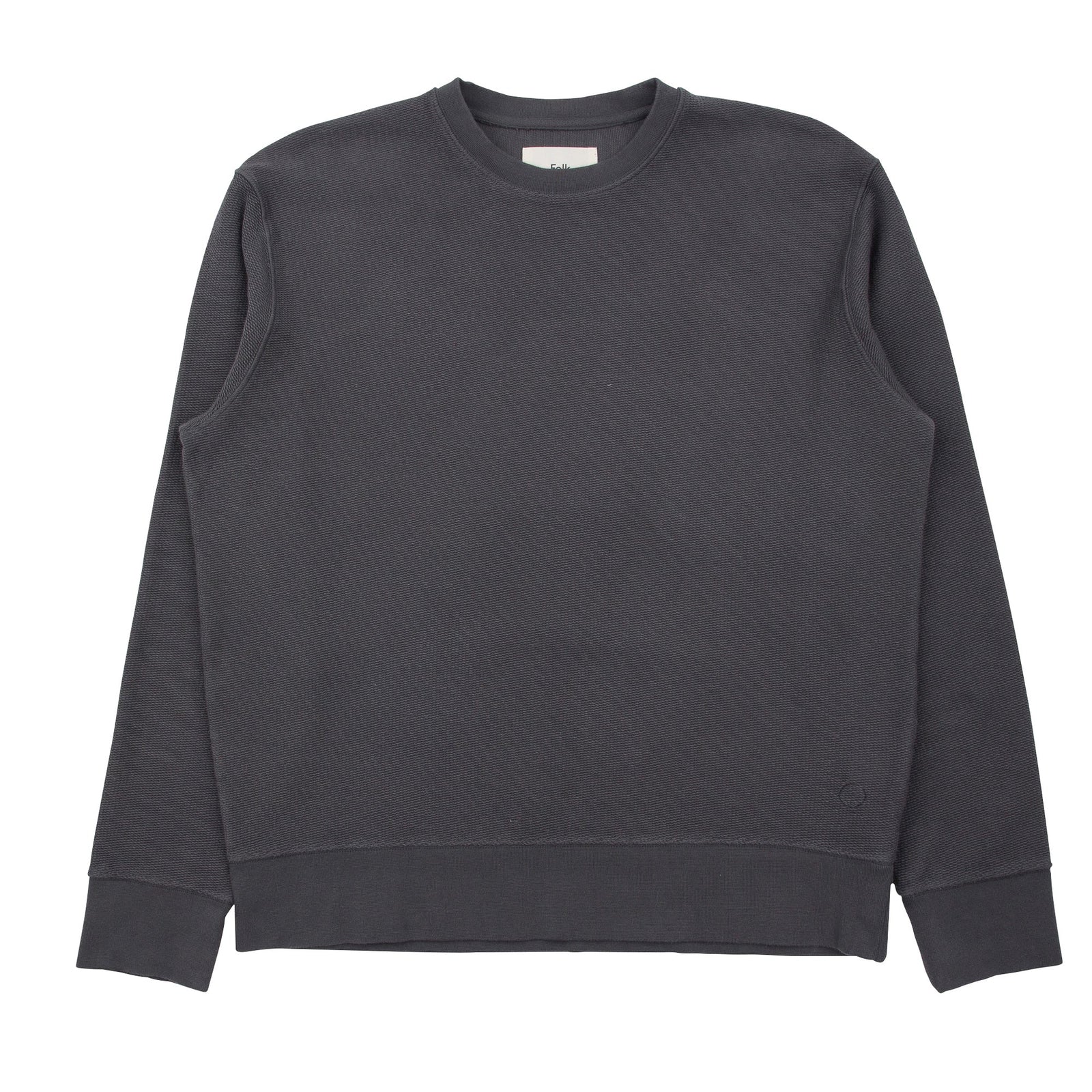 Folk Reverse Boxy Sweat - Slate