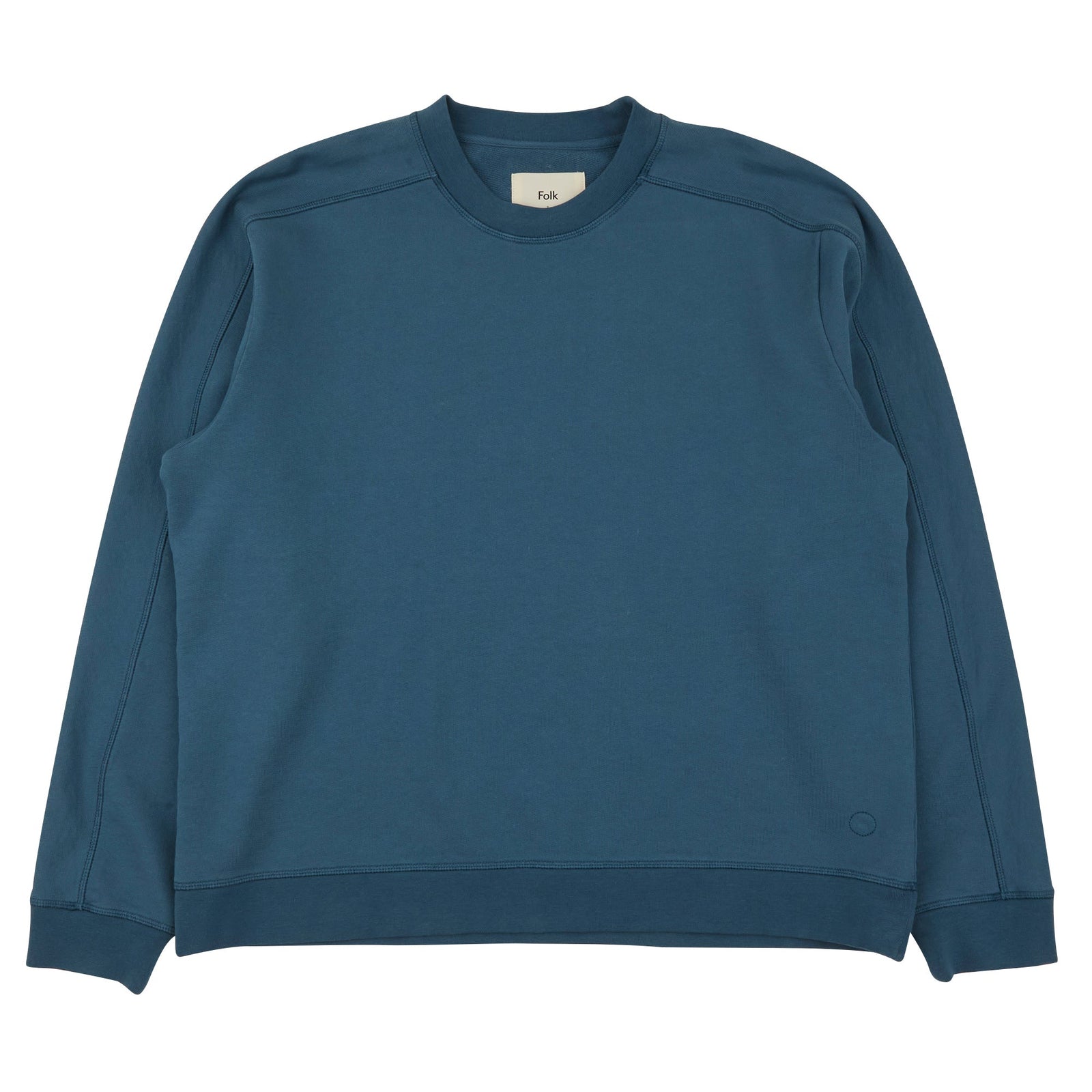 Folk Prism Sweat - Ocean Blue