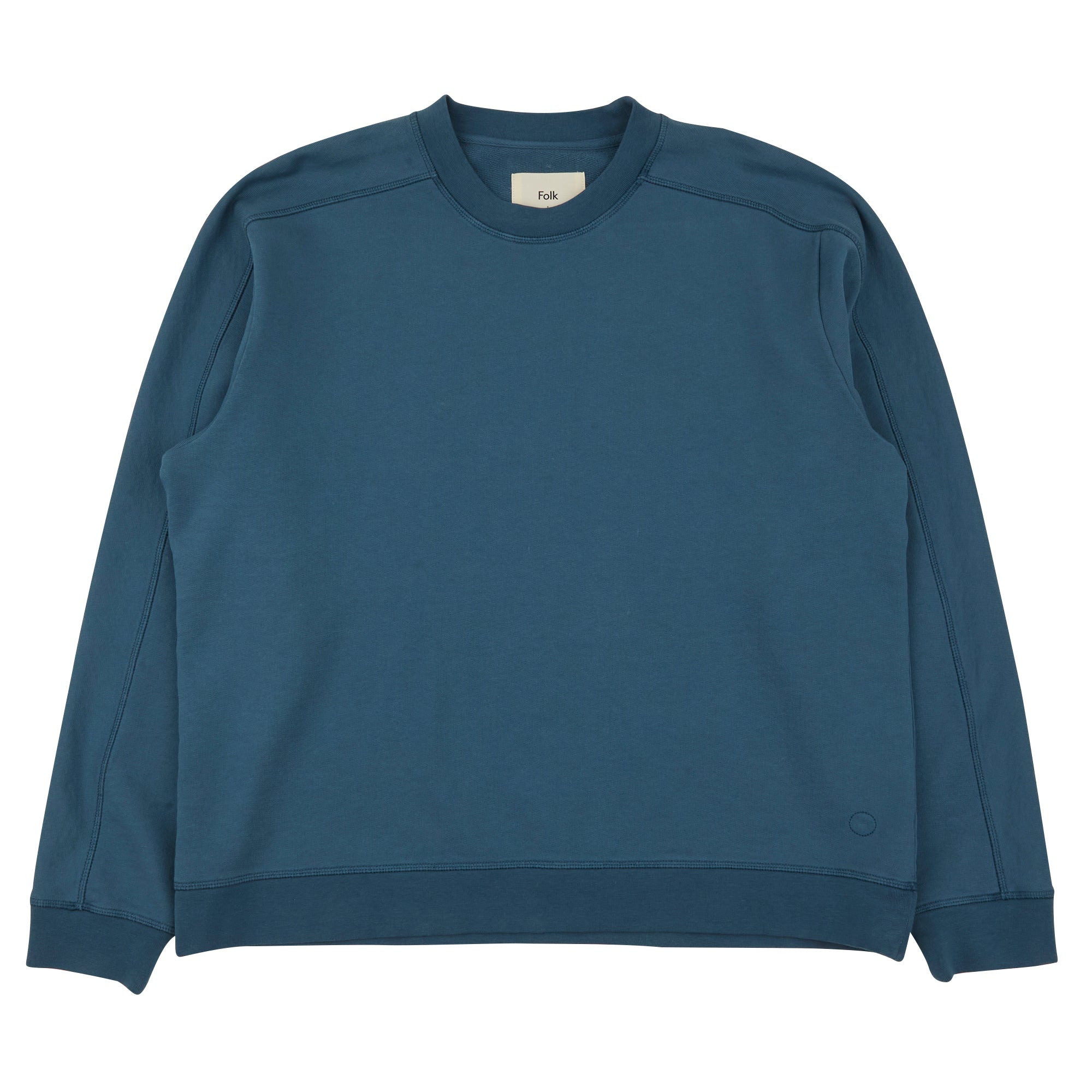 Folk Prism Sweat - Ocean Blue