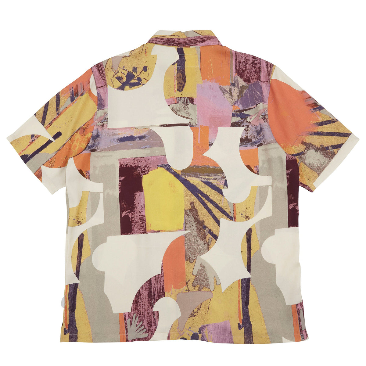 Folk Gabe Shirt - Cutout Print Coral