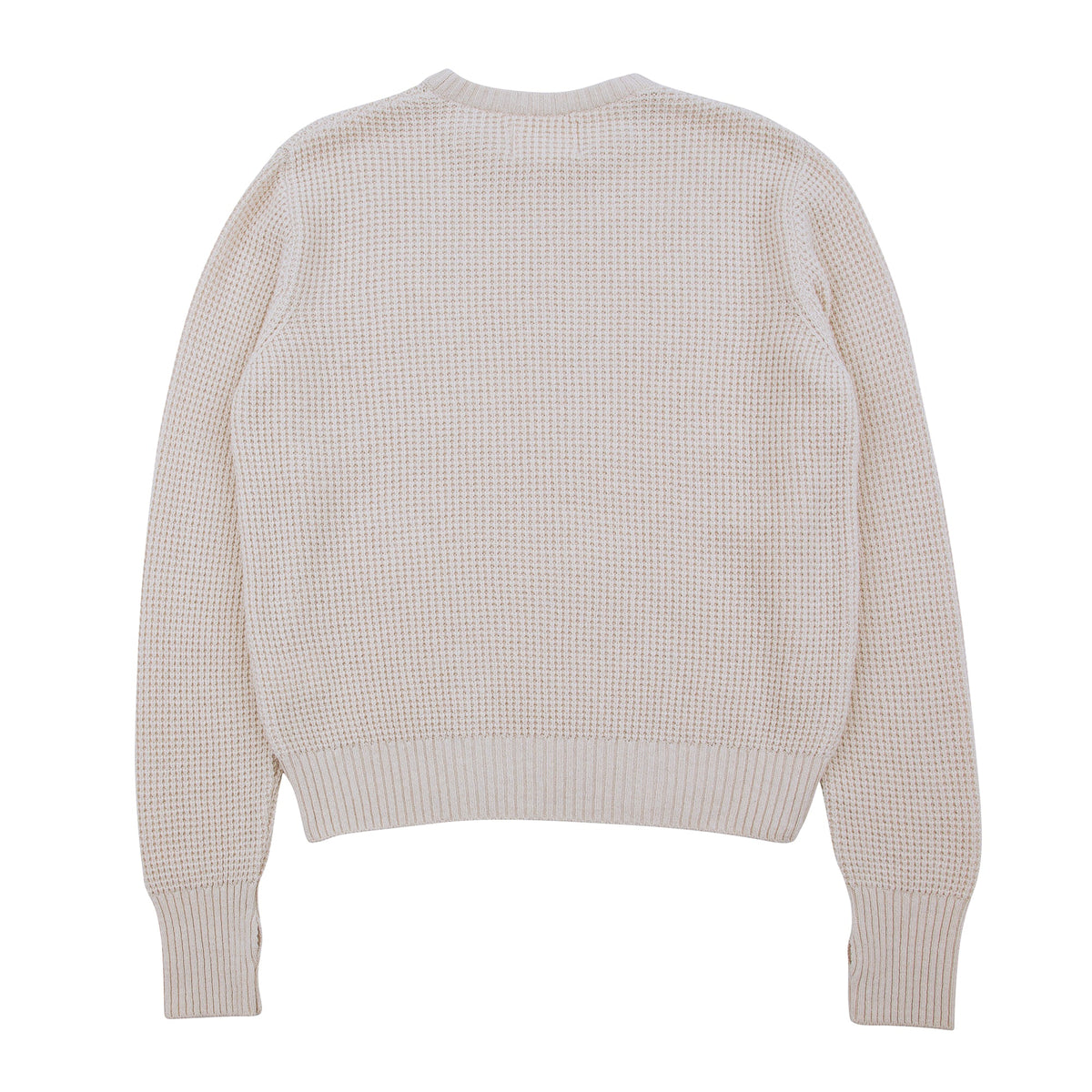 Folk Waffle Crew - Ecru