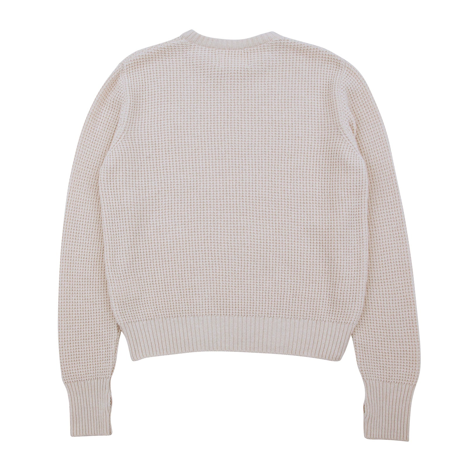 Folk Waffle Crew - Ecru