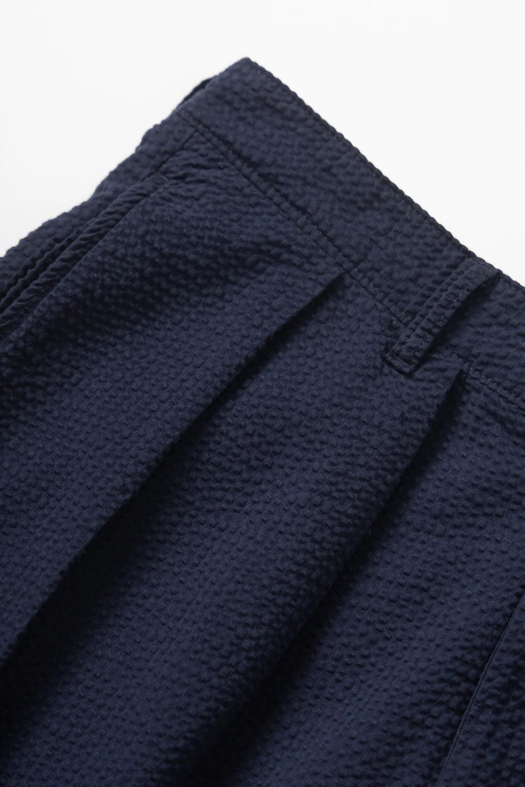 Service Works Seersucker Part Timer Shorts - Dark Navy