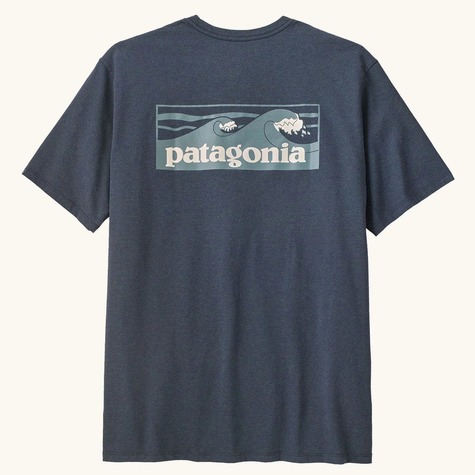 Patagonia Boardshort Logo Pocket T-Shirt - Summit Blue