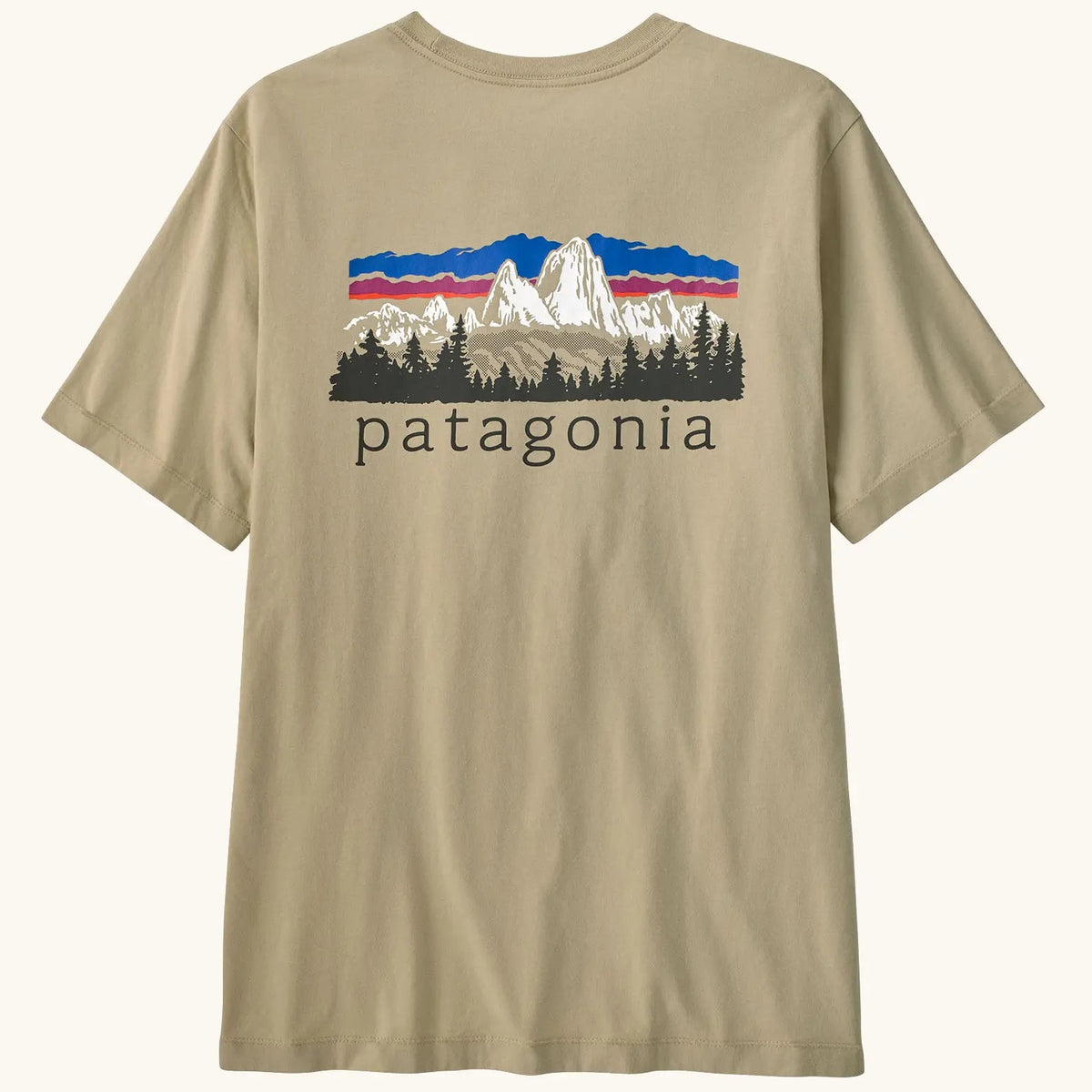Patagonia Fitz Roy Foothills T-Shirt - Weathered Stone