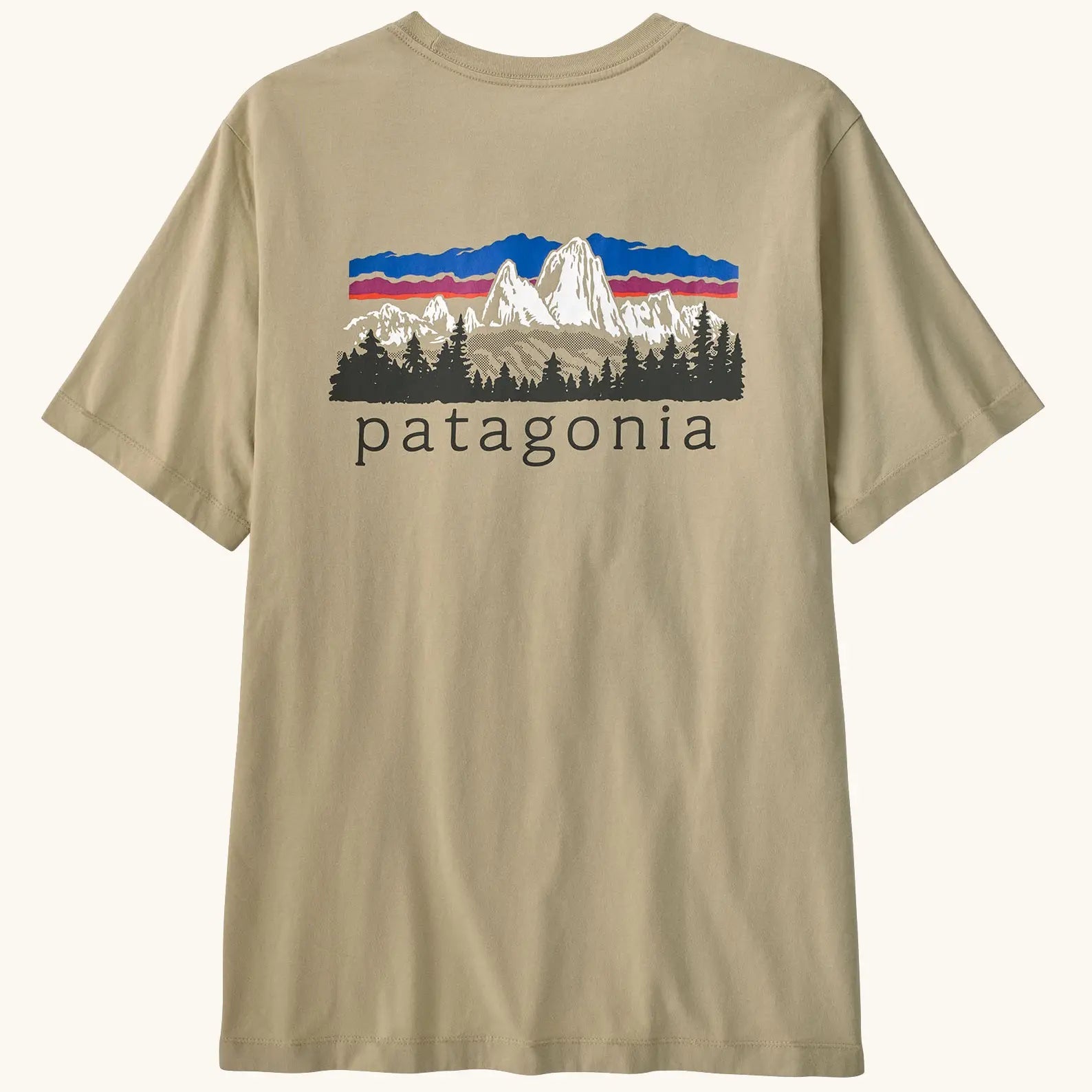 Patagonia Fitz Roy Foothills T-Shirt - Weathered Stone