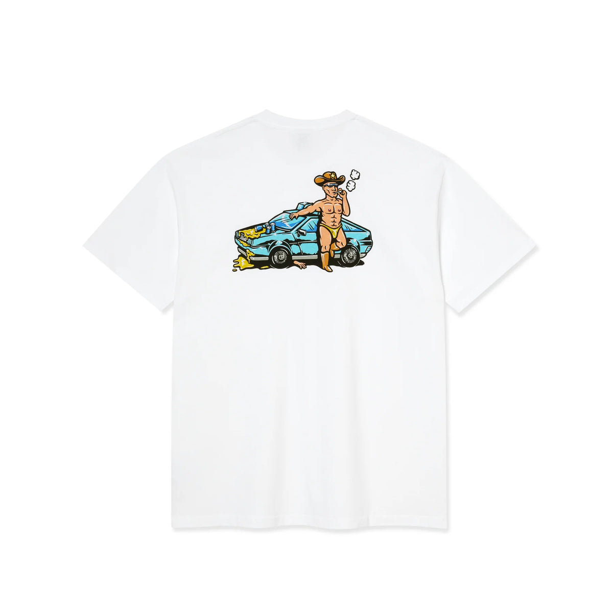 Polar Cowboy Cop T-Shirt - White