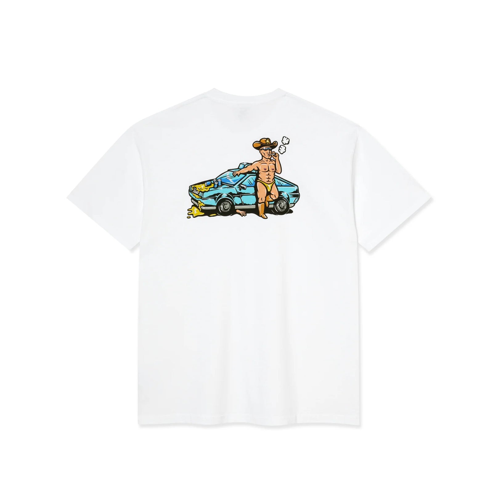 Polar Cowboy Cop T-Shirt - White