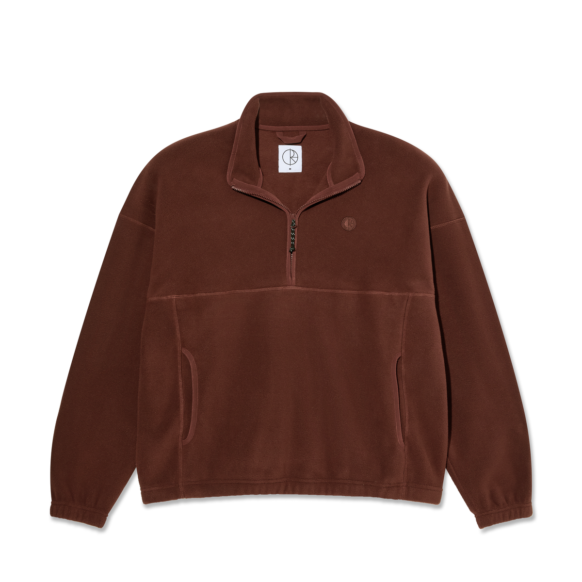 Polar Ivan Half Zip Sweater - Wine