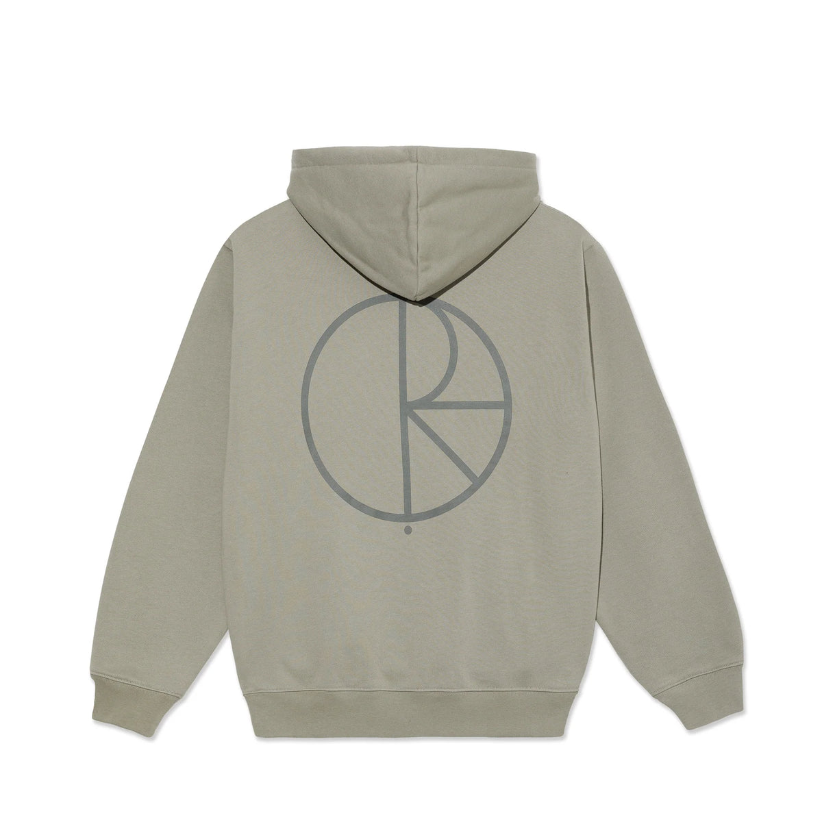 Polar Dave Hoodie Stroke Logo - Vetiver