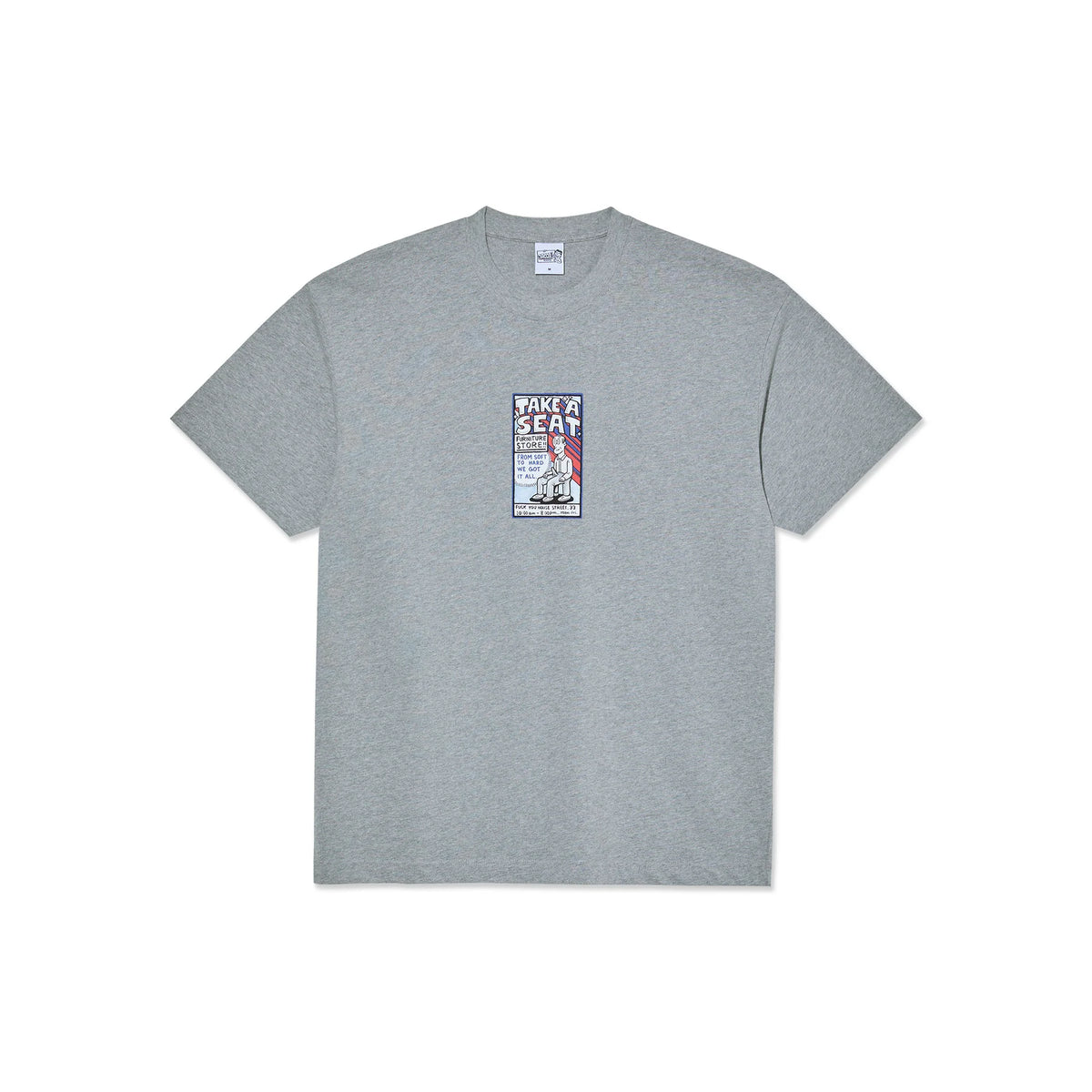 Polar Take a Seat T-Shirt - Heather Grey