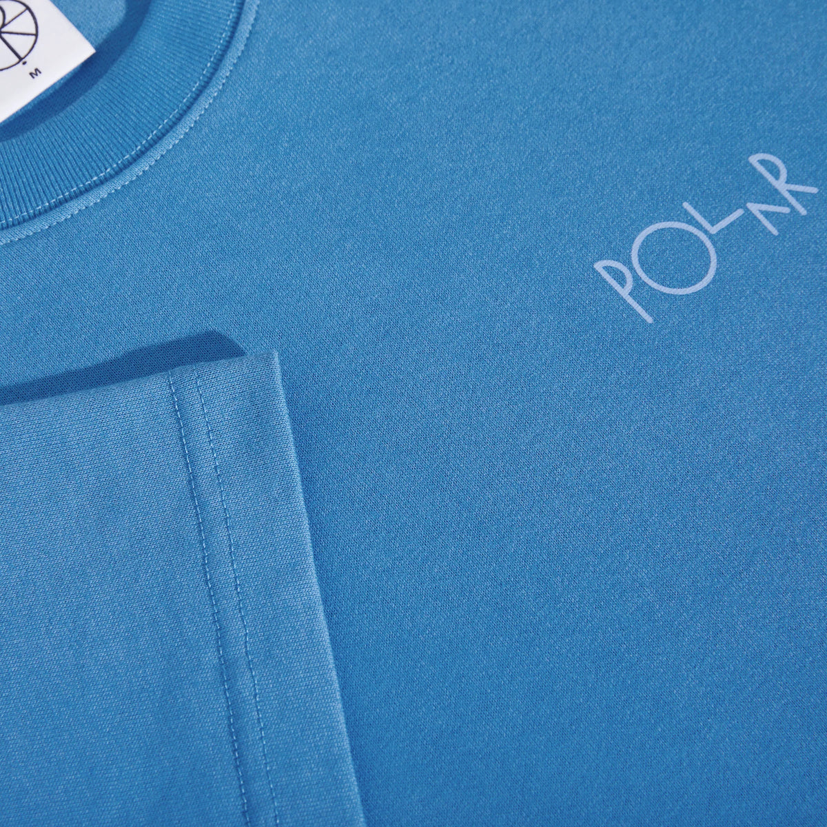 Polar Contrast T-Shirt - French Blue