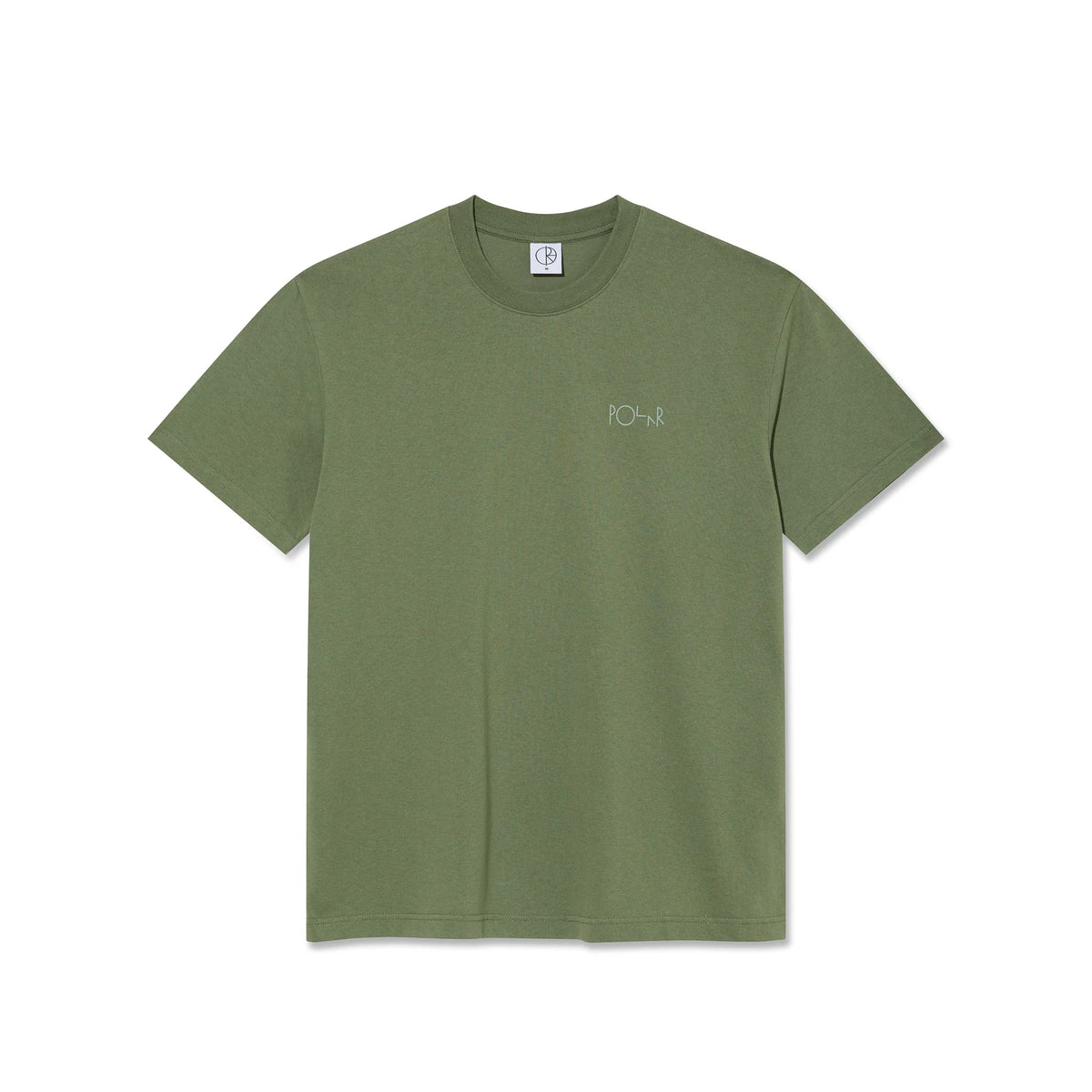 Polar Contrast T-Shirt - Moss Green