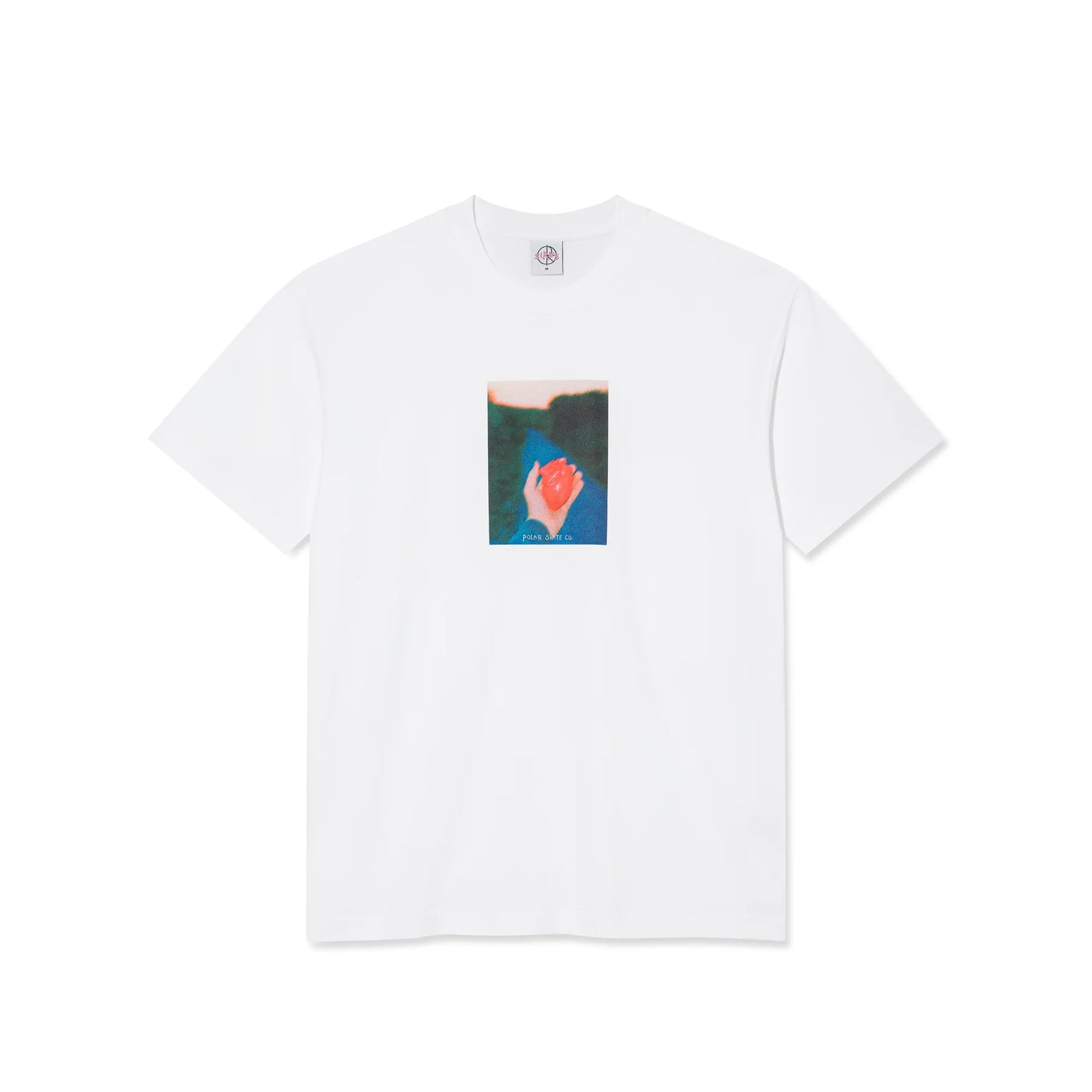 Polar Heart in Hand T-Shirt - White