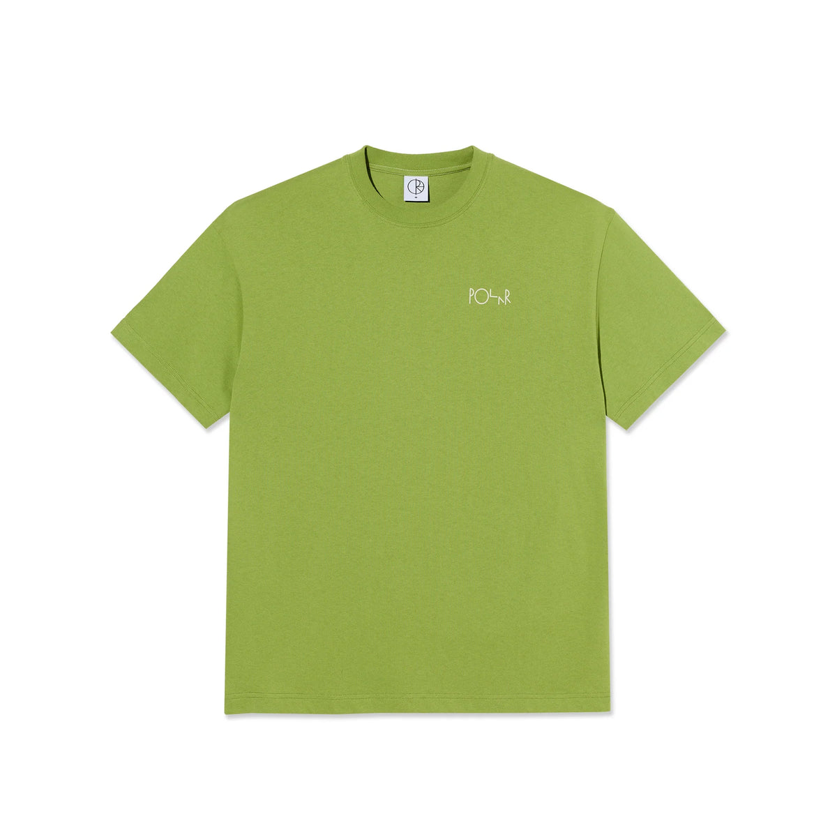 Polar Contrast T-Shirt - Stroke logo / Peridot