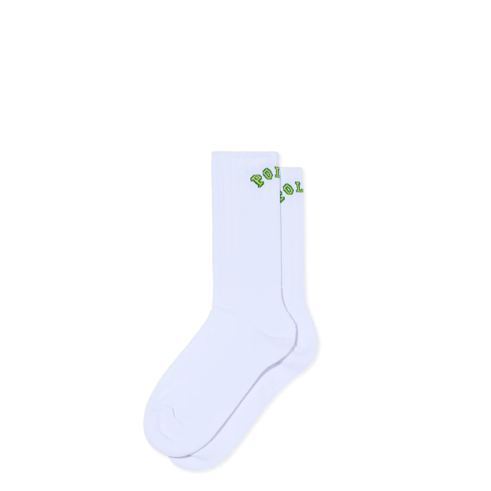 Polar Large Rib Socks - White