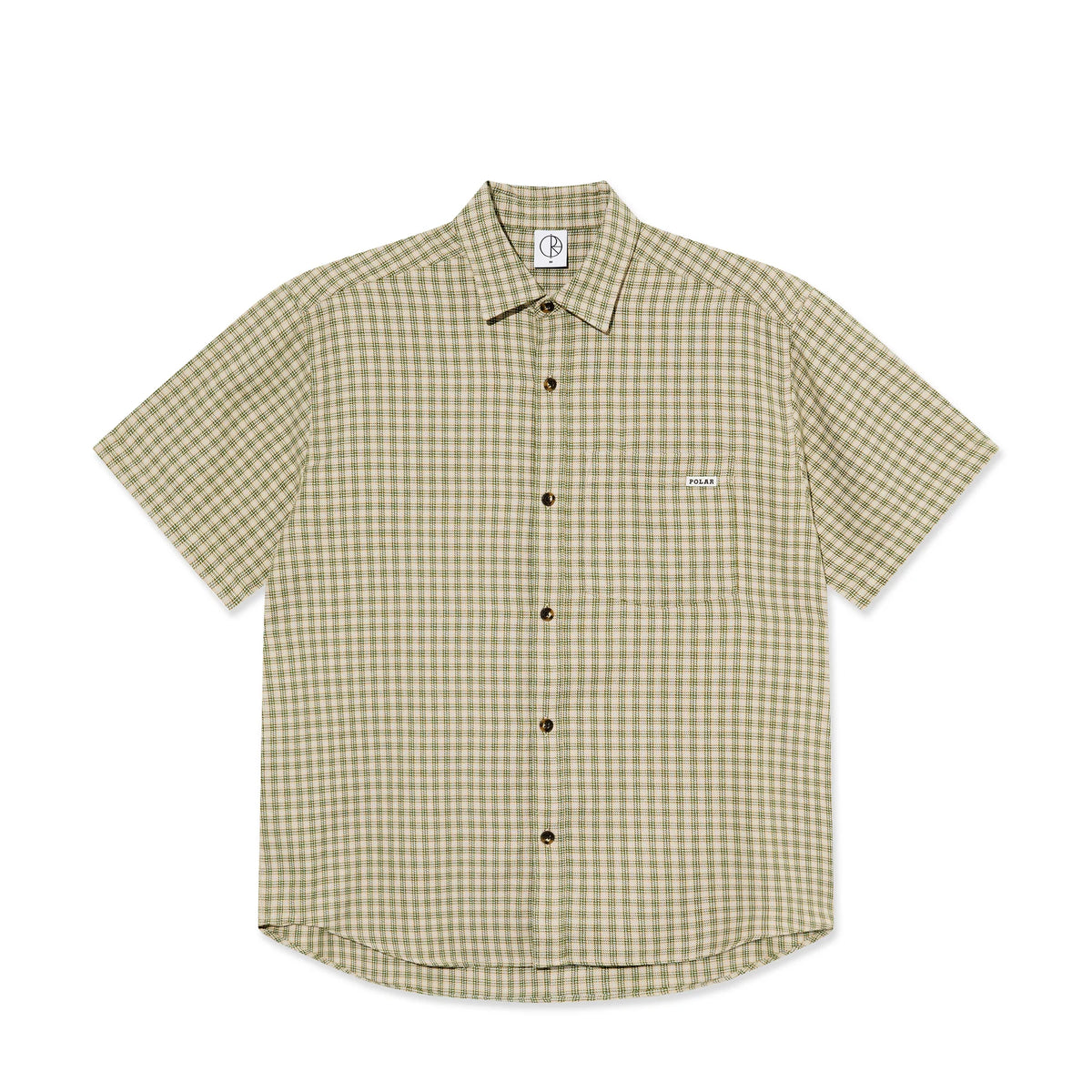 Polar Mitchell Shirt - Beige / Green