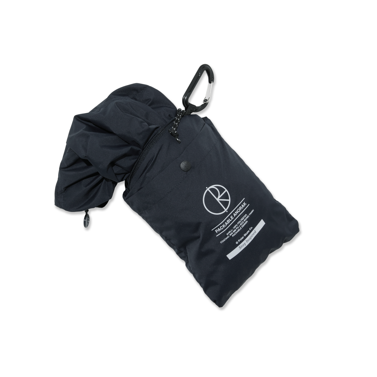 Polar Packable Anorak Jacket - Navy