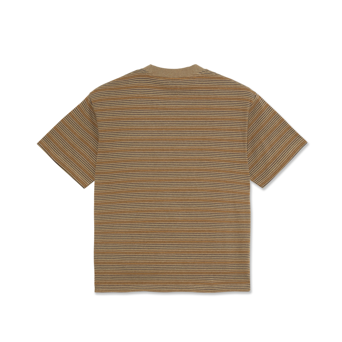 Polar Stripe Surf T-Shirt - Camel
