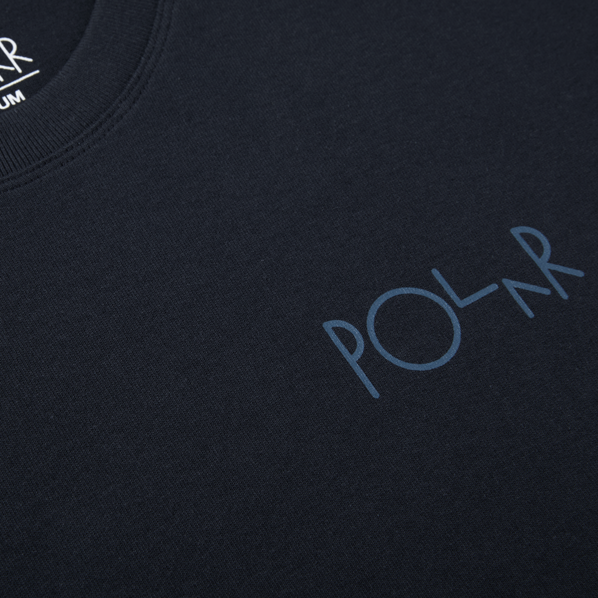 Polar Stroke Logo T-Shirt - Navy / Blue