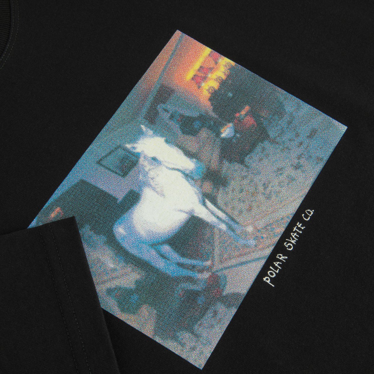 Polar Horse Dream T- Shirt - Black