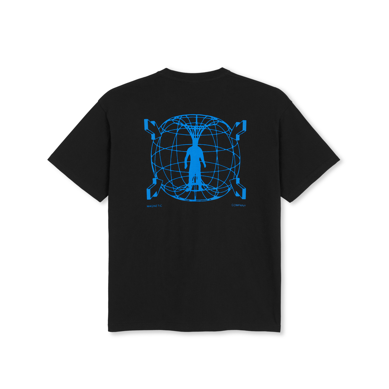 Polar Magnet T-Shirt - Black