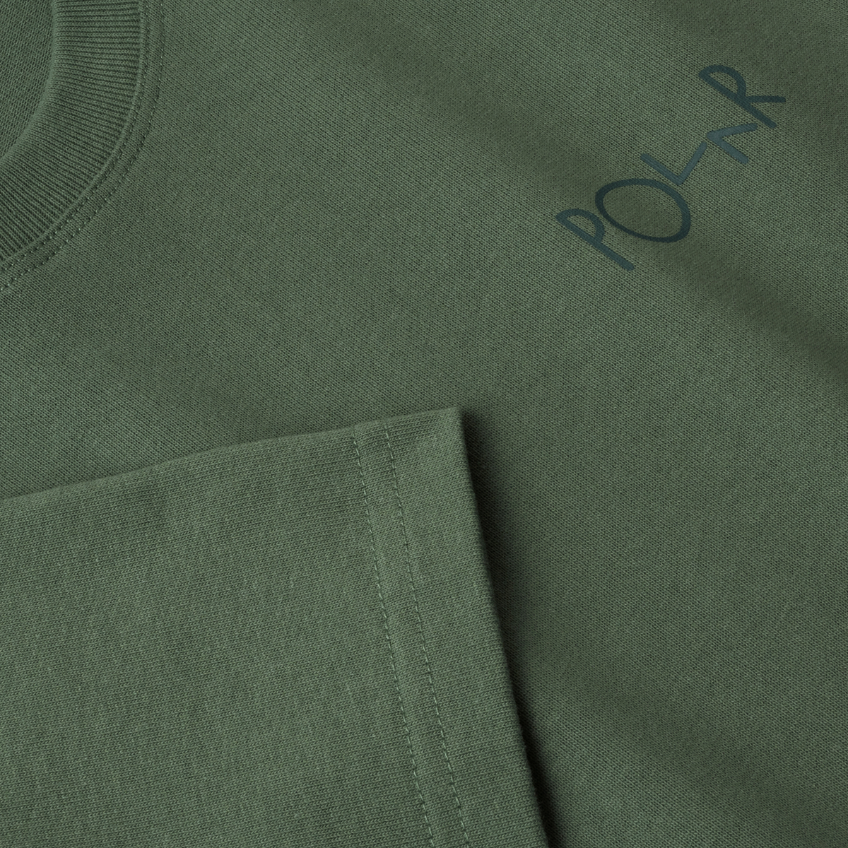 Polar Stroke Logo T-Shirt - Jade Green