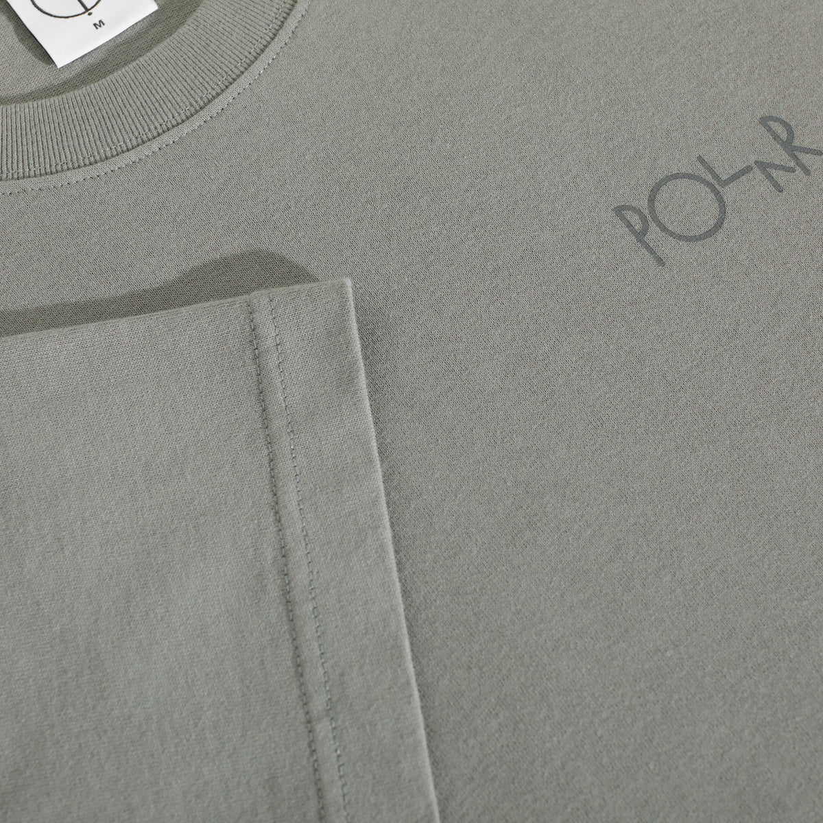 Polar Contrast T-Shirt - Grey