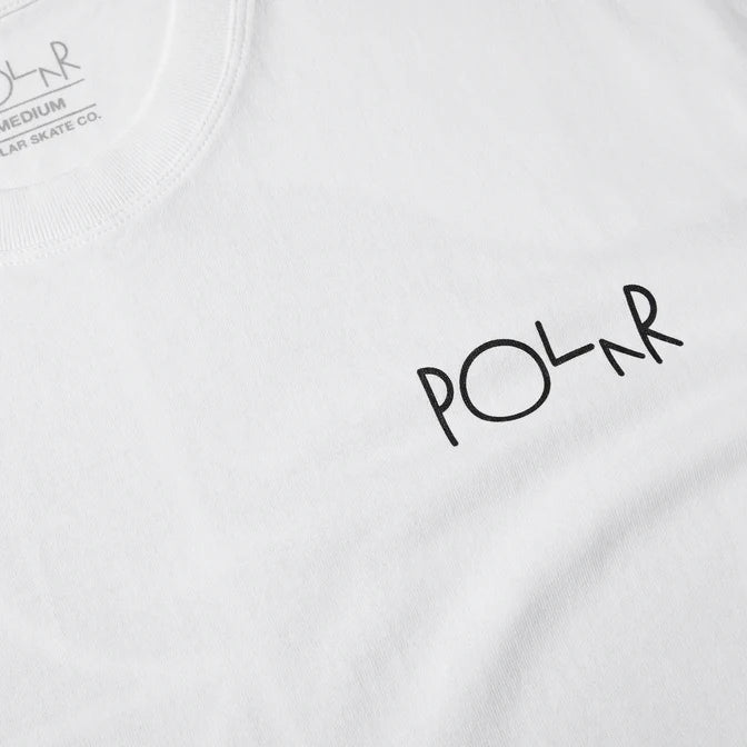 Polar Fill Logo T-Shirt - White