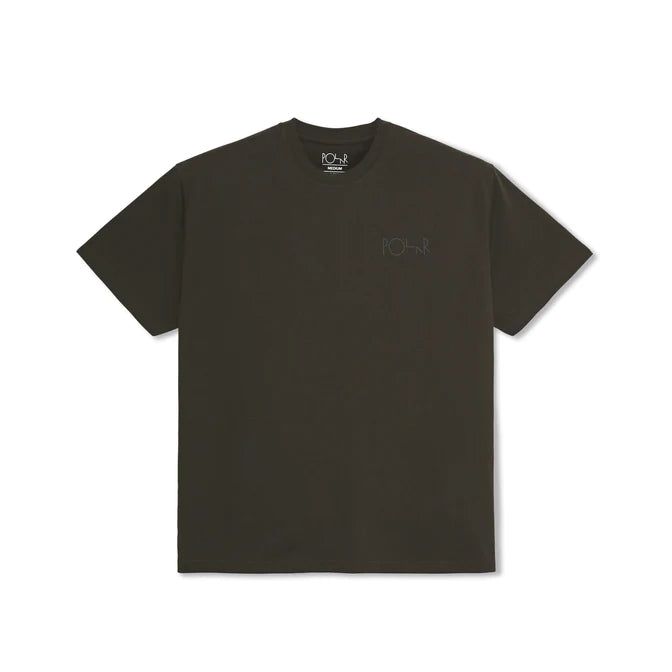 Polar Stroke Logo T-Shirt - Dirty Black