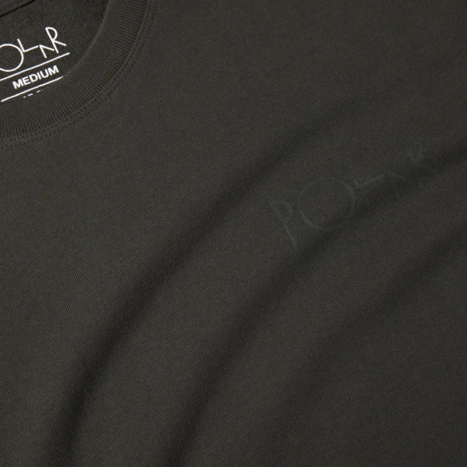 Polar Stroke Logo T-Shirt - Dirty Black